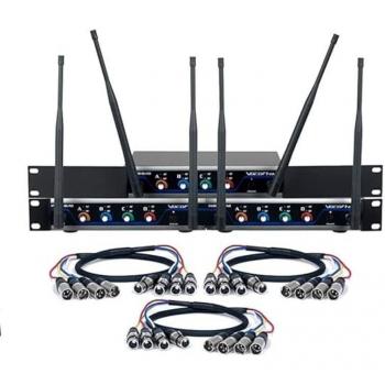 VocoPro UHF 12-Channel Wireless Microphone System