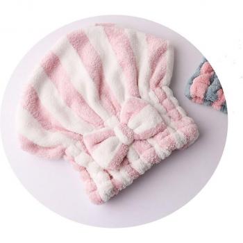 Wasserabsorbierendes Haarhandtuch für Frauen
