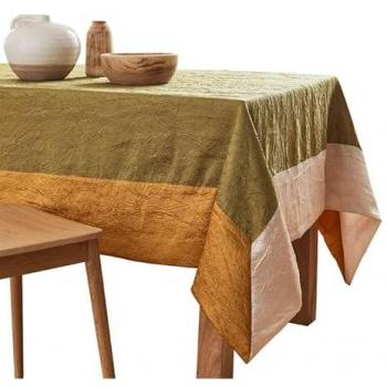 Nappe Kaki avec Finition Taffetas