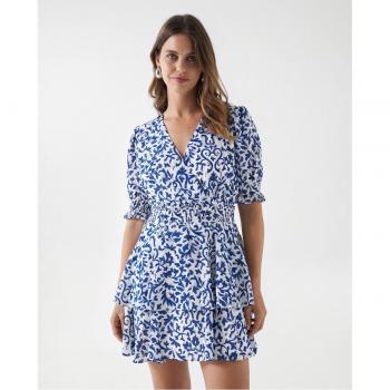 Vestido Corto Estampado Floral Salsa Jeans
