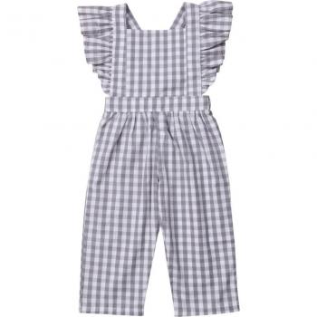 Children's Summer Plaid Sunsuit