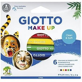 Giotto Make Up 6 lápices cosméticos colores clásicos