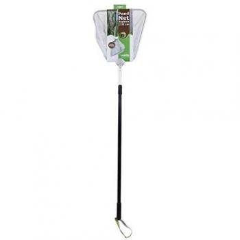 Velda Rete Quadrata per Pesce 35 cm con Manico Telescopico