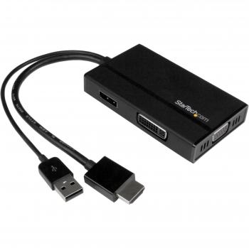 StarTech Adattatore Video 3‑in‑1 HDMI/DP/VGA/DVI