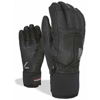 Level Off Piste Black Ski Gloves S-M Male