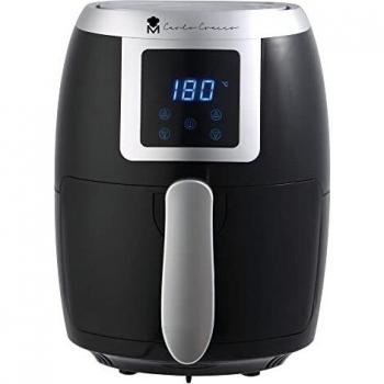 Freidora de aire 1000W con termostato ajustable LED