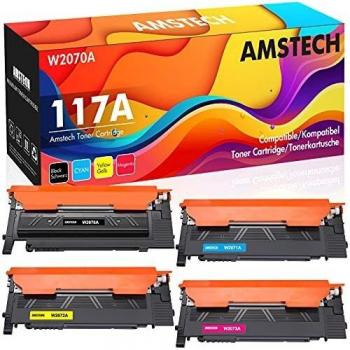 Amstech Cartuccia toner Compatibile HP 117A W2070A Magenta
