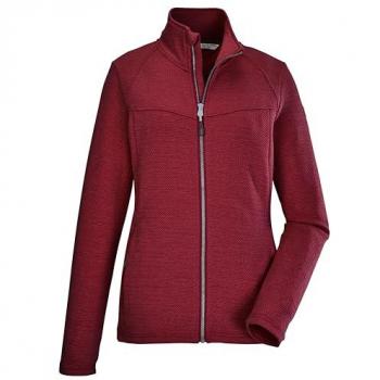 KILLTEC Damen-Flex-Strickjacke KOS 102 – Rot, Größe 44, Artikelnummer 00400