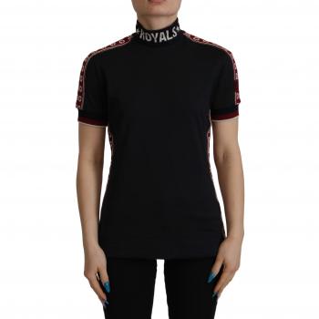 Dolce & Gabbana Black #DGMillennials 100% Cotton T-shirt