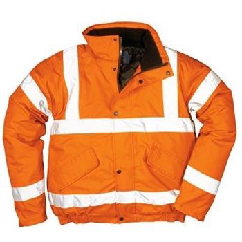 Portwest Hi-Vis Bomber Jacket Orange /Small