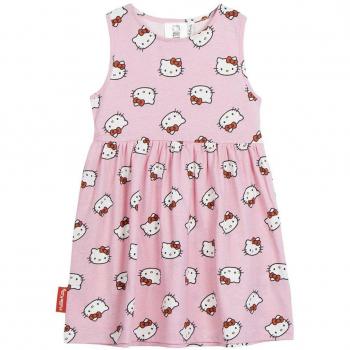 Moda infantil: Vestido single jersey con Hello Kitty