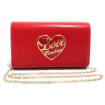 Rouge Bag Love Moschino Femme