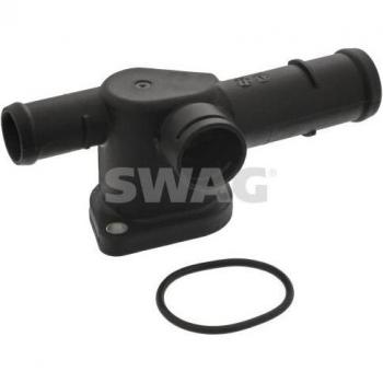 Support de thermostat SWAG 30 94 8365 avec joint d'étanchéité pour Volkswagen Golf, Touran, A3, Altea et Caddy III
