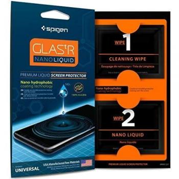 Spigen Protection écran Liquide, Nano Liquid, Liquid Screen Protector, pour Tous Les écrans, Compatible avec iPhone, Samsung Galaxy, Motorola, Huawei, Tablette (000GL21813)