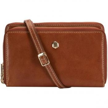 19‑cm Brown RFID‑Shielded Jekyll & Hide Verona Clutch