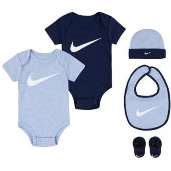 Baby Starterset (5 Teile), Jordan, Strampler & Baby Sets blau, Größe: 6M-12M Unisex