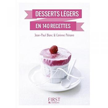 Desserts légers en 140 recettes Broché