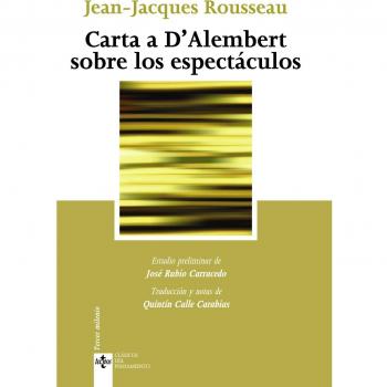 CARTA A D'ALEMBERT SOBRE LOS ESPECTACULOS