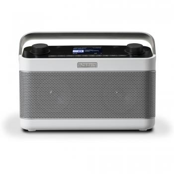 WLAN‑Digitalradio Roberts 218 – weiß, Bluetooth, DAB+ und Spotify