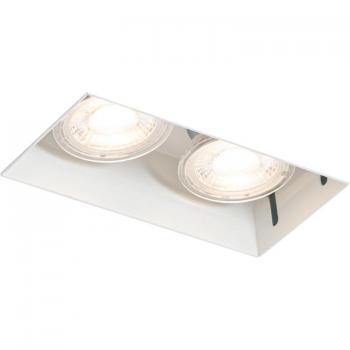Faretto da incasso oneon trimless 50 moderno acciaio bianco max. 2 x watt
