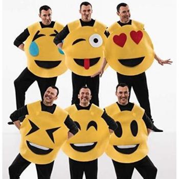Costume Emoji 6 in 1 per adulti