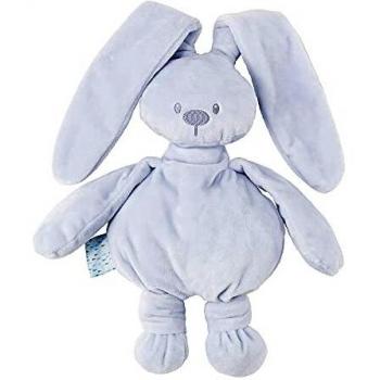 Conejo de peluche Nattou Lapidou 36 cm azul