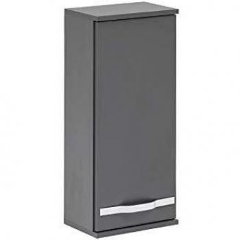 Schildmeyer 145319 Hängeschrank Diana – 30 cm × 70,5 cm × 20,5 cm, anthrazit