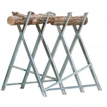 Porte-bûches pliable Terre Jardin – support lourd 150 kg