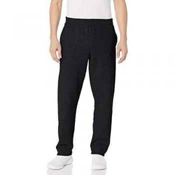 Black SoftSpun Men's Sweatpants, 2XL, Open Pocket – Fruit of the Loom