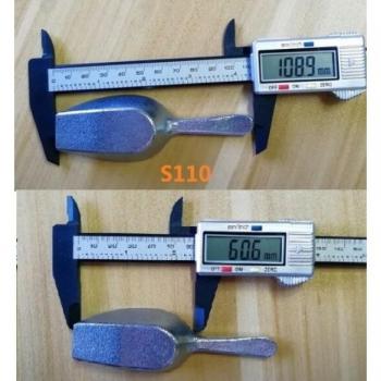 Alloy Scoops for Food (5pcs)
