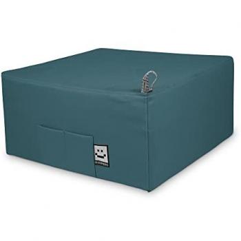 Hopper‑Indoor Glacial – Pouf Lit 1 Place en Similicuir