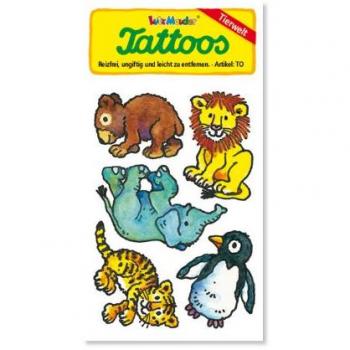 Lutz Mauder Zoo 2 Temporäres Tattoo (One Size)