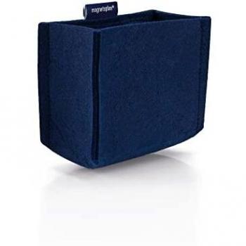 MagnetoTray Felt Pen Holder Medium Blue 130x60x100mm