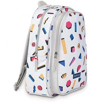 Mochila escolar 3D gris