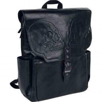 Damen‑Rucksack Fire Armour von Banned Alternative – Schwarze Variante