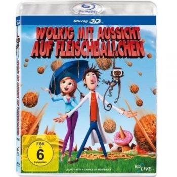 Wolkig mit Aussicht auf Fleischbällchen (3D Version) [3D Blu-ray]