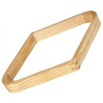 Ma-on de bola de billar de madera 9 Ball rombos Rack
