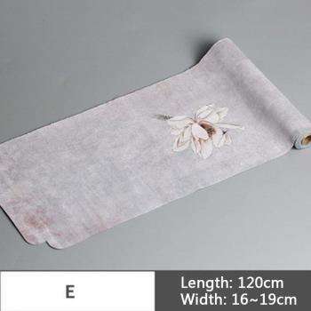 Tapete de gamuza transparente estilo chino