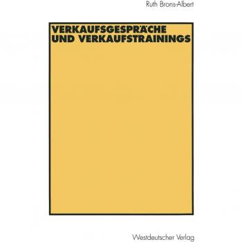 Ruth Brons-Albert Verkaufsgespräche Und Verkaufstrainings (German Edition)