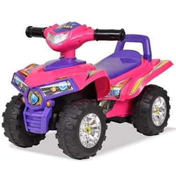 Sonata Children's Ride-on ATV with Sound and Light Pink and Purple