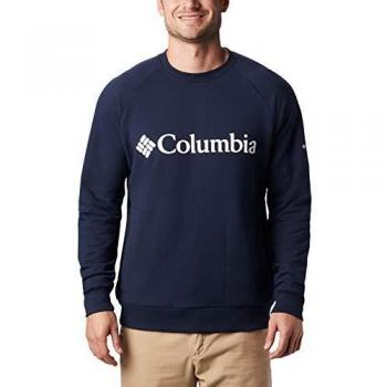 Sudadera Columbia Lodge, Hombre, Color Azul/Blanco