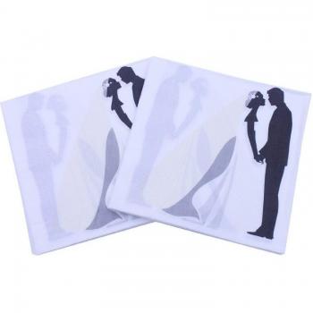 Serviettes de fête 2 plis en papier