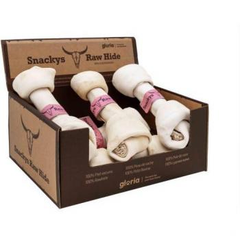 Gloria Pets Snackys Rawhide Knoten 20-23 cm