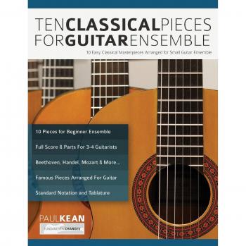 10 Classical Pieces for Guitar Ensemble
