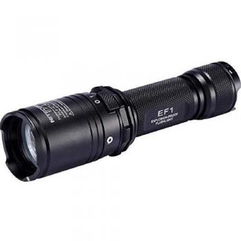 Nitecore EF1 LED Flashlight with Explosion Proof Rating, XM-L2 U3 LED, 830 Lumens, 18650 Battery, Black