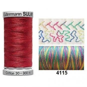 Gutermann No 30 Sulky Cotton Embroidery Thread 300m
