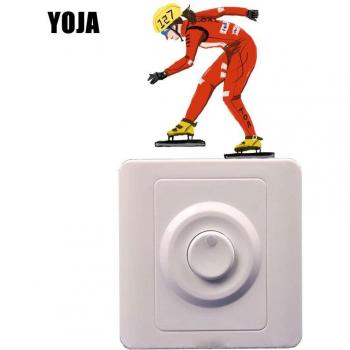 YOJA Speed Skating Aufkleber