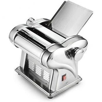 Dcg PM1650 Macchina per la Pasta Elettrica Lama per Spaghetti, Tagliatelle e Sfoglia Capacità 5 kg Inox