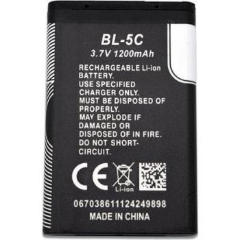 800 mAh 3,7 V BL‑5C Akku – 1 Stück, geeignet für Nokia 2112/2118…3230