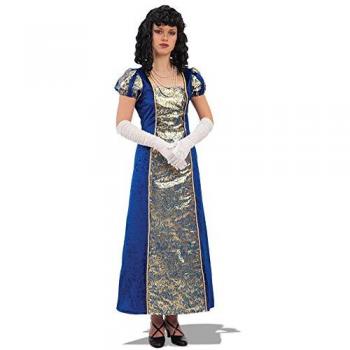 Indumento Elegante Damina Blu da Indossare a Casa